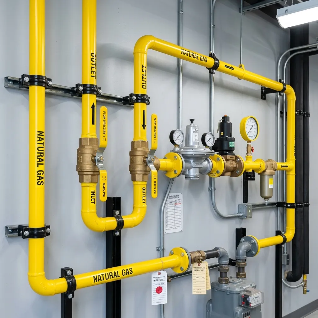 Gas Line Services Plumber in Angie, LA